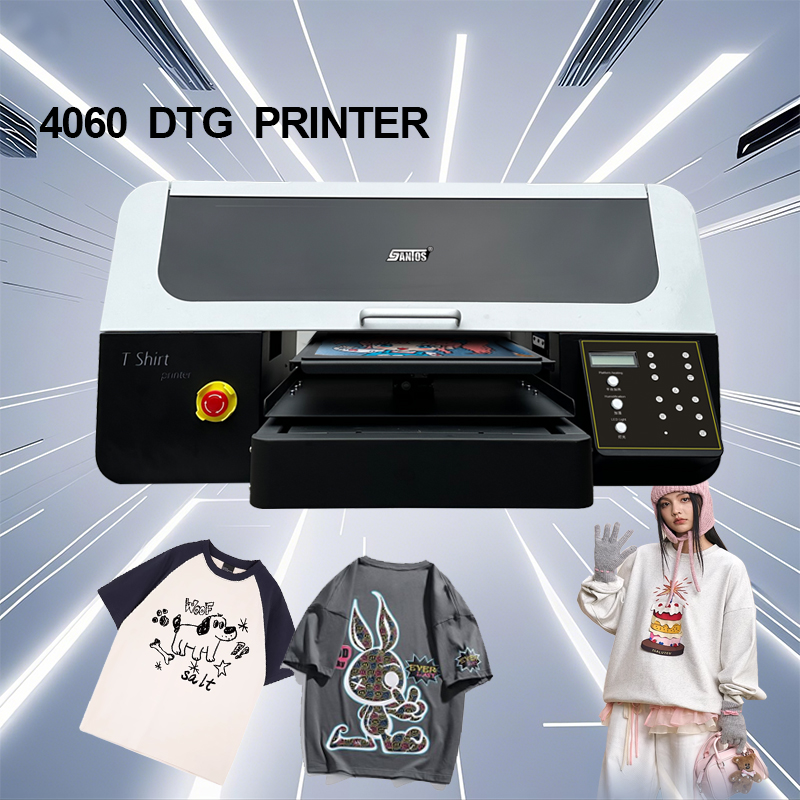 Commercial Printing Machine For Clothes - DTG T-Shirt Printer 40CM*60CM Digital Printing