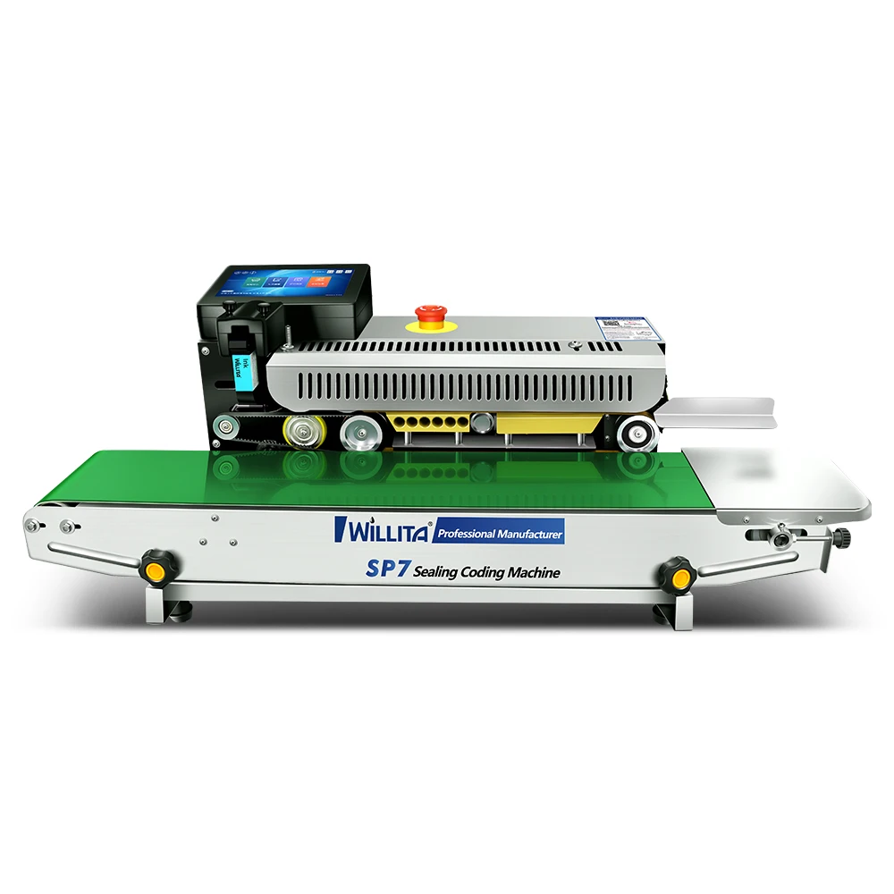 Commercial Printing And Packaging - Horizontal Continuous Band Sealer With Date