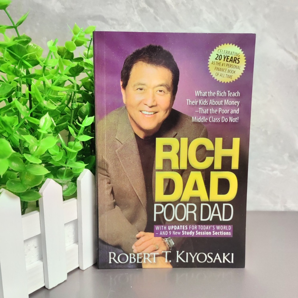 Commercial Printing Books - Rich Dad Poor Dad Robert Kiyosaki