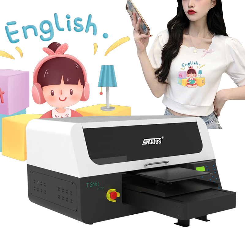 40*60Cm Dtg T-Shirt Printing M - Commercial Printing Machine For Clothes recension och pris