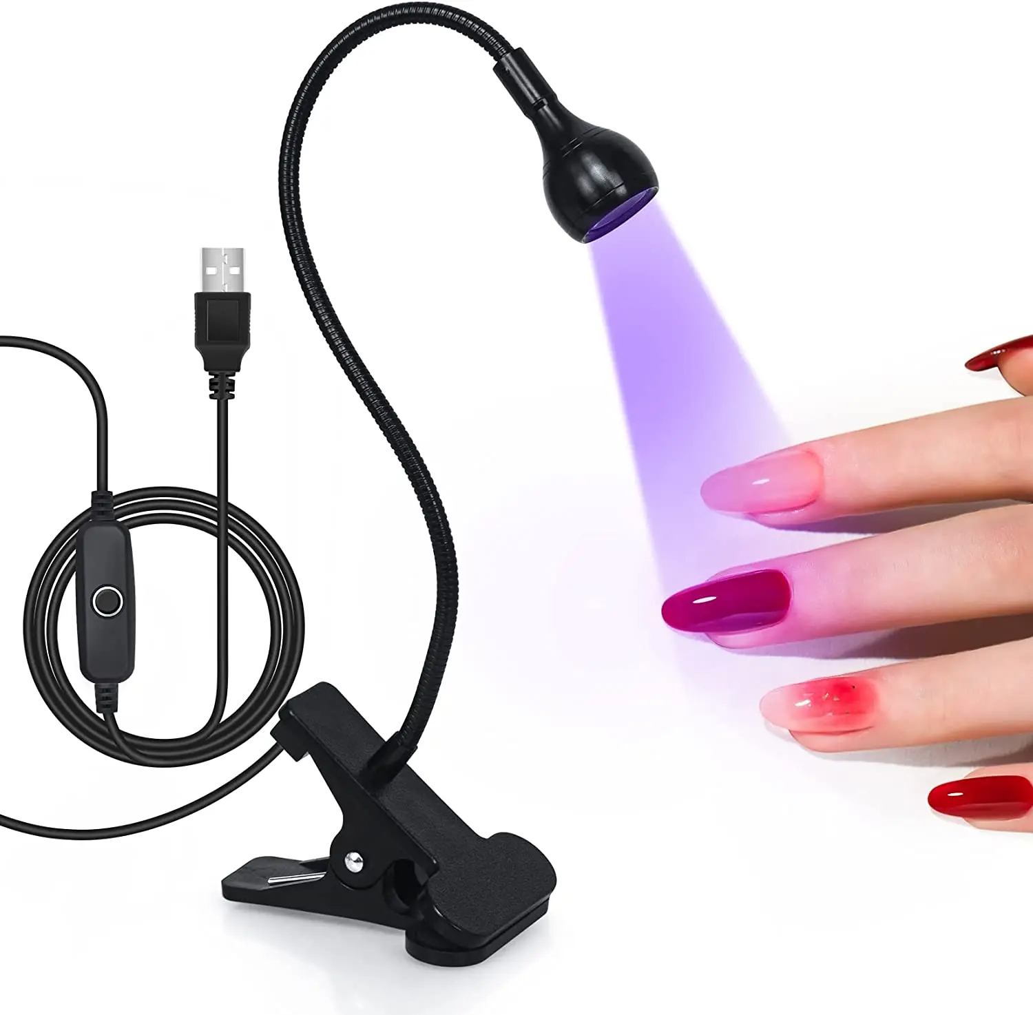 5V UV Gel Curing Nail Lamp Led - Exposure Unit Uv recension och pris