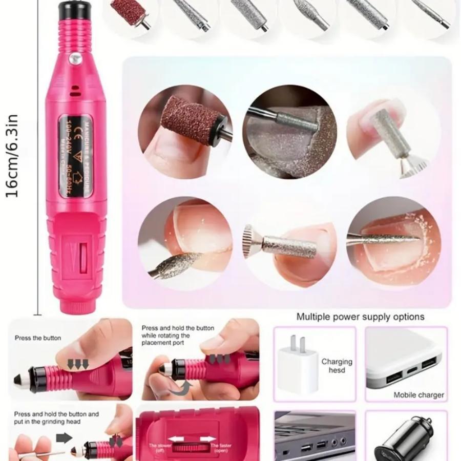 Nail Set Nail Extension Gel Na - Exposure Unit Uv recension och pris