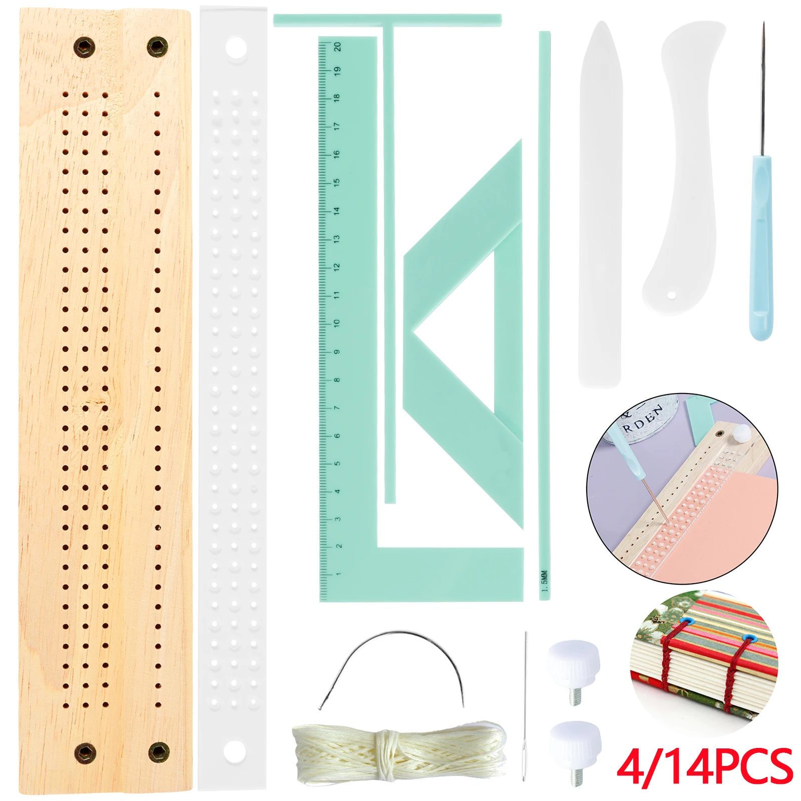 14/4Pcs Scrapbooking Tool Book - Commercial Printing Books recension och pris
