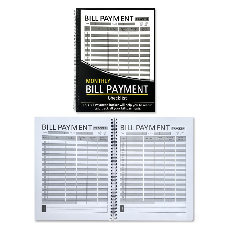 Monthly Bill Payment Plan Book - Commercial Printing Books recension och pris