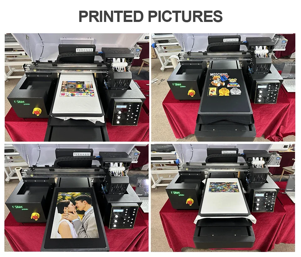 DTG Printer For Clothes 40cm*6 - Commercial Printing Machine For Clothes recension och pris