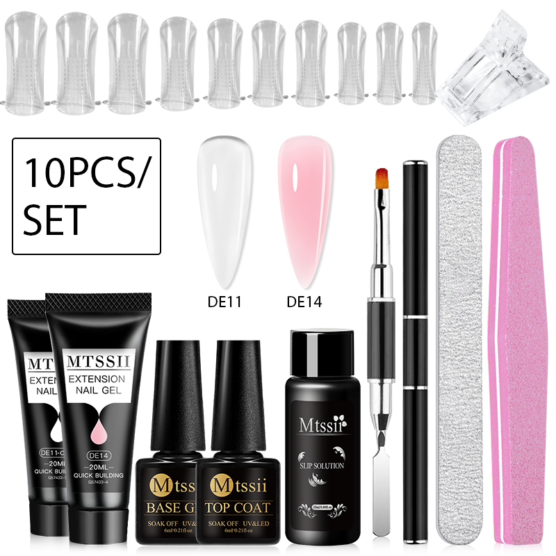 Mtssii 17PCS/Set 20ml Nail Ext - Exposure Unit Uv recension och pris