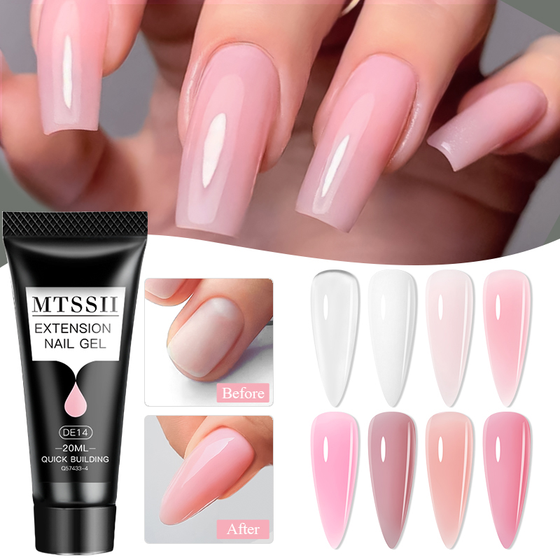 Mtssii 17PCS/Set 20ml Nail Ext - Exposure Unit Uv recension och pris
