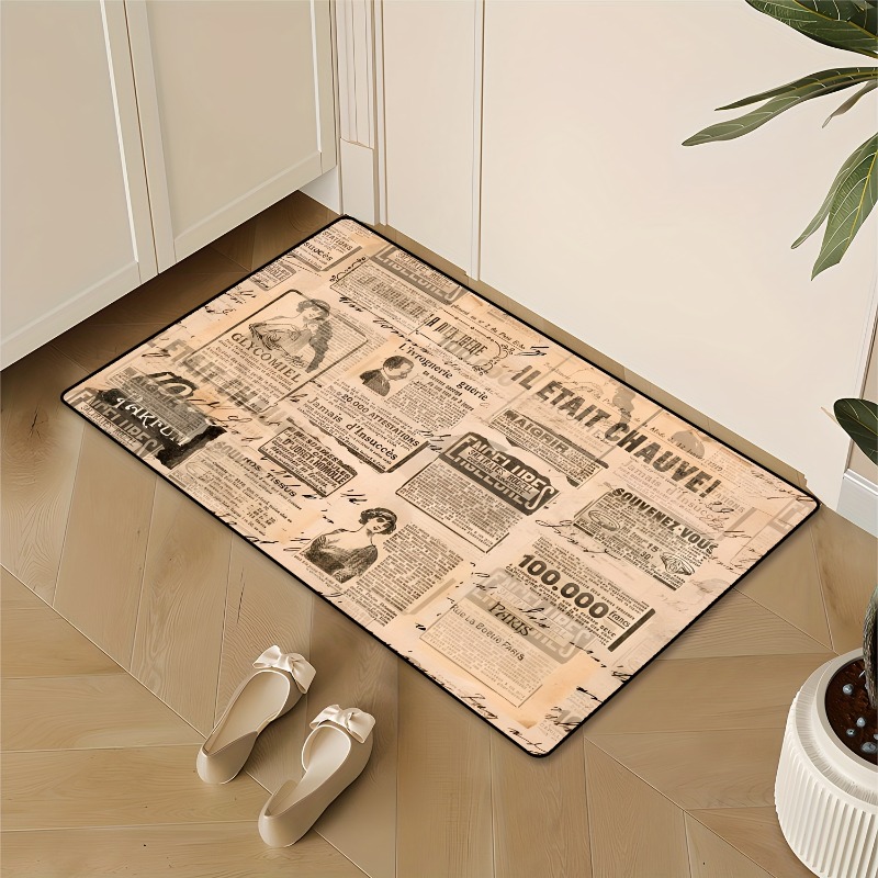 Vintage French Newspaper Print - Commercial Newspaper Printing recension och pris