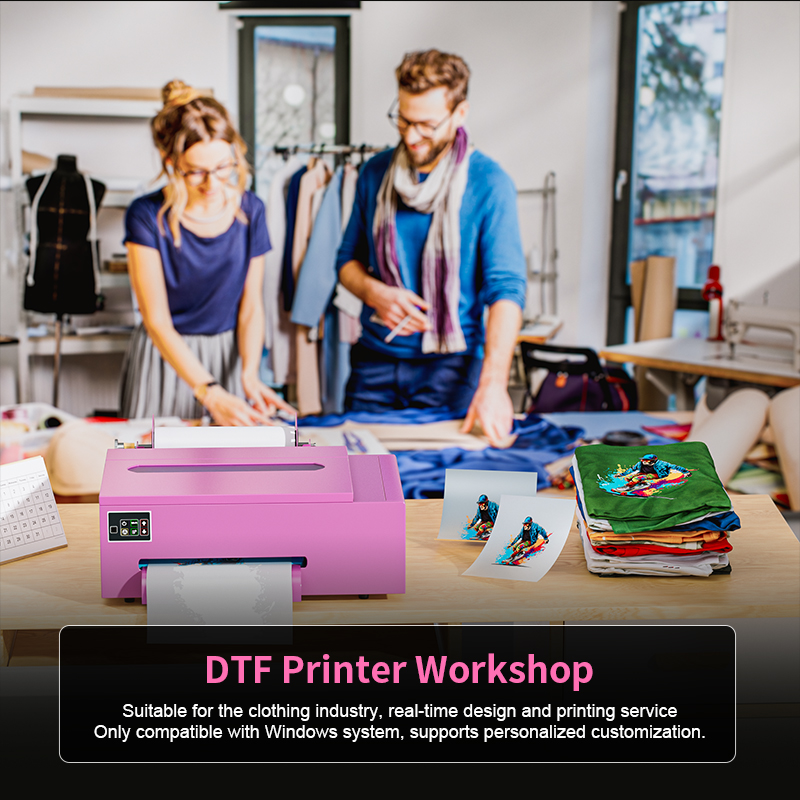 FCOLOR A4 Small Pet Film t Shi - Dtf Printer Machine recension och pris