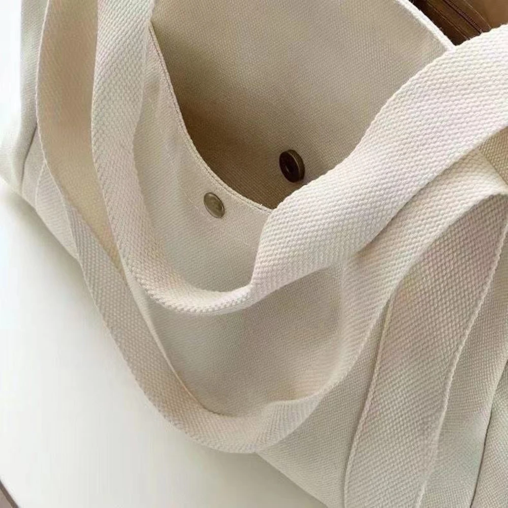 Large Capacity Canvas Tote Bag - Commercial Printing Books recension och pris