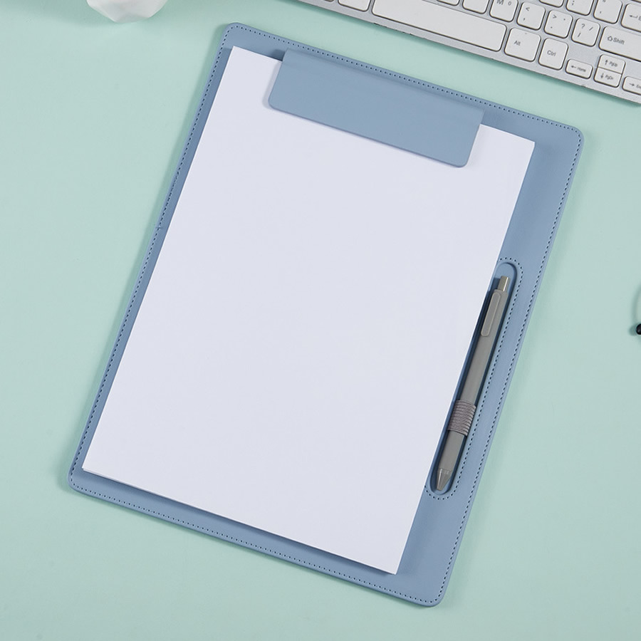 A4 leather writing clip, busin - Commercial Printing Books recension och pris