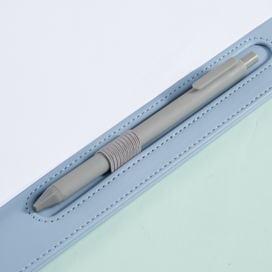 A4 leather writing clip, busin - Commercial Printing Books recension och pris