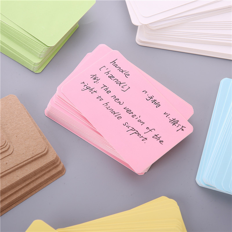 100Pcs 9*5.2cm Blank Card For  - Commercial Printing Books recension och pris