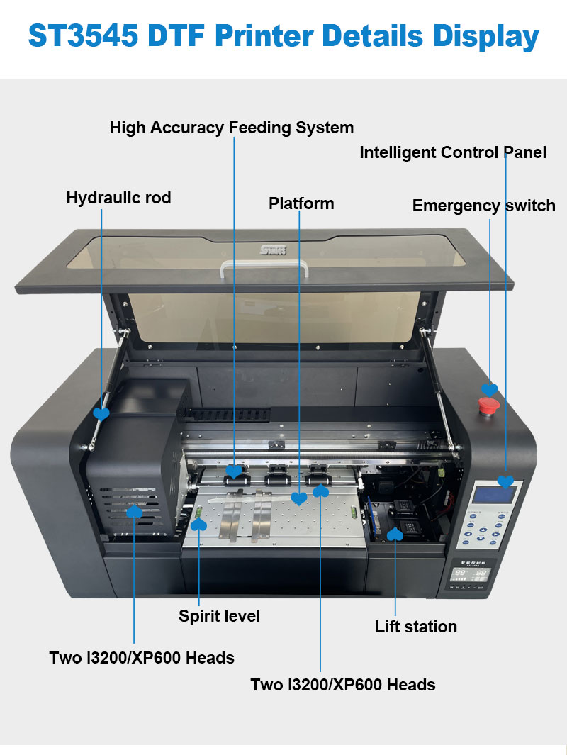 Wide Format DTF Printer 30CM A - Commercial Printing Machine For Clothes recension och pris