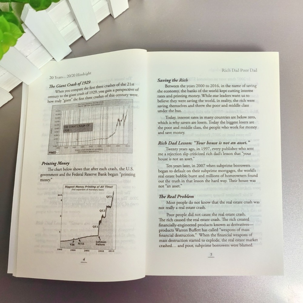 Rich Dad Poor Dad Robert Kiyos - Commercial Printing Books recension och pris