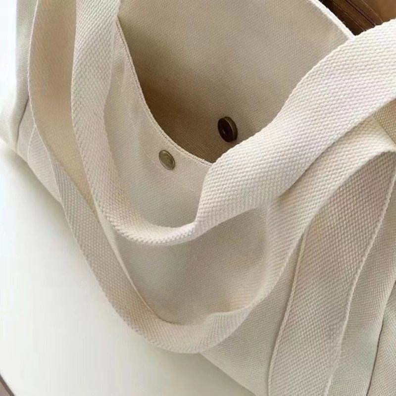 Large Capacity Canvas Tote Bag - Commercial Printing Books recension och pris