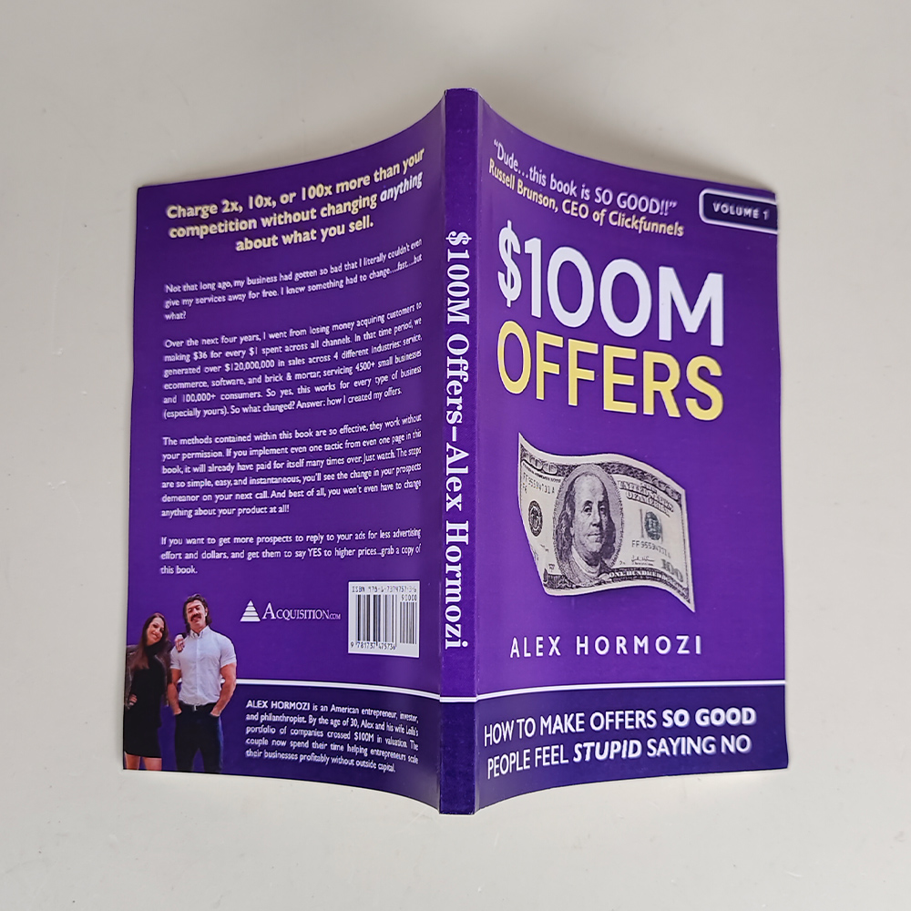 1 book $100M Offers & $100M Le - Commercial Printing Books recension och pris